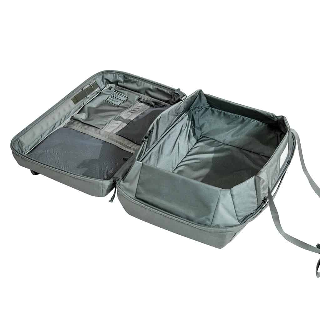 Evergoods Civic Transit Bag 40L 40L maximum carry-on capacity. Padding and compression.