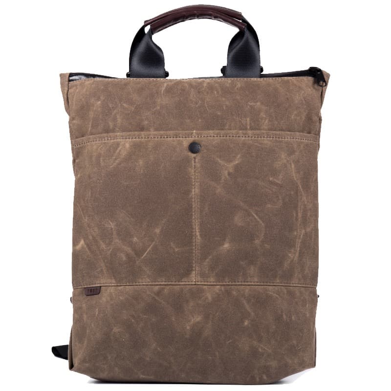 canvas slimline backpack