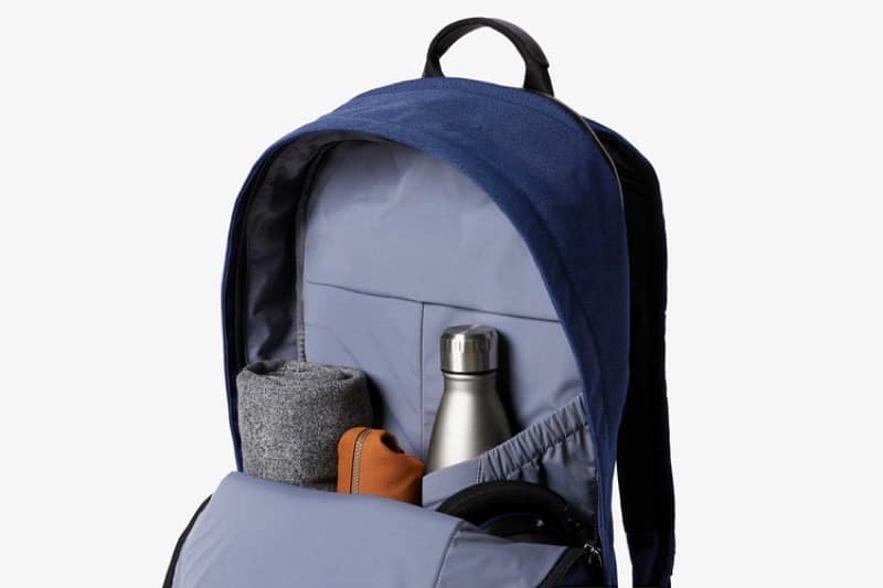Bellroy Classic Backpack Plus Just enough capacity for daily essentials. Internal water bottle sleeve.