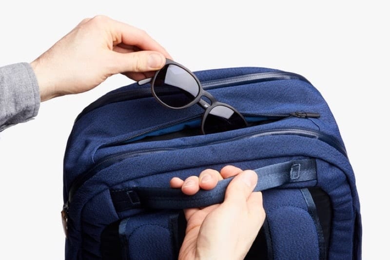 Bellroy Transit Backpack Top quick-access pocket.