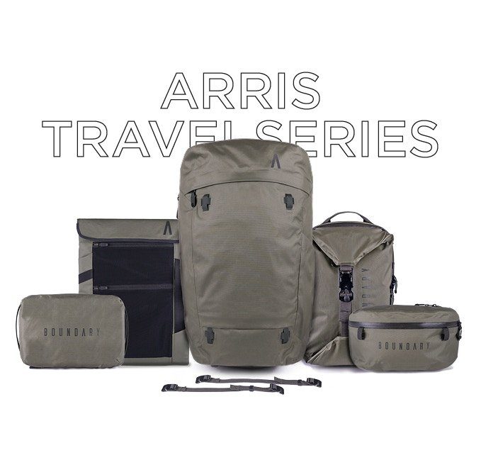 Boundary Supply Arris Travel Pack Lots of modular accessories.