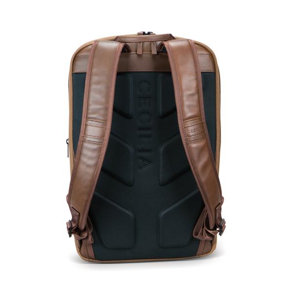 Cecilia Mercator Camera Backpack Back panel is very comfortable. (Also, comes in different colors)