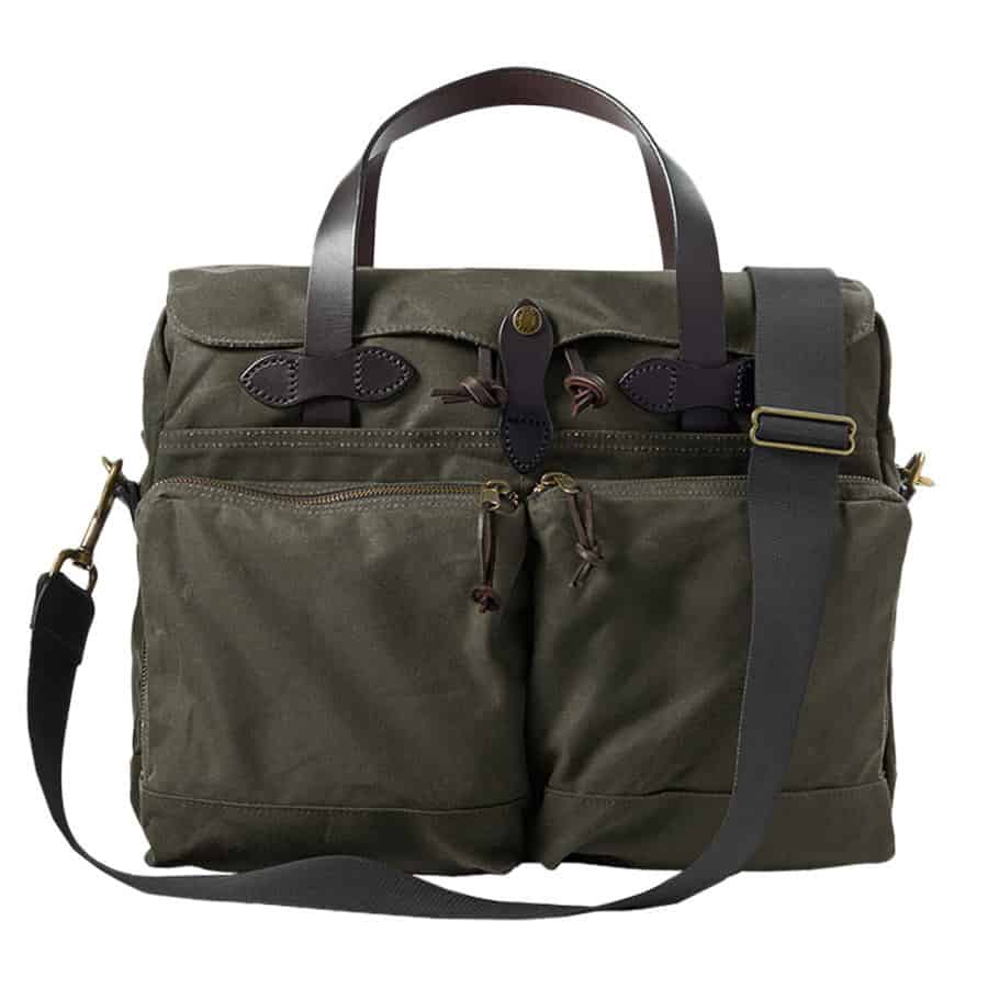 Filson 24 Hour Tin Briefcase Classic AF. Hands fall in love with it.