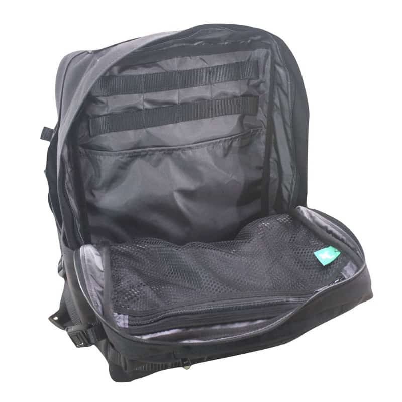 Greenroom136 Rainmaker Backpack The insides are simple, but not without decent organization.