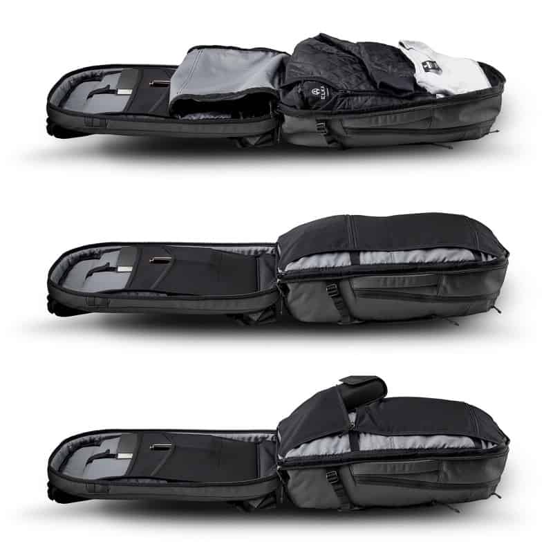 Heimplanet Transit Travel Pack Excellent internal organization for tech and daily goodies.