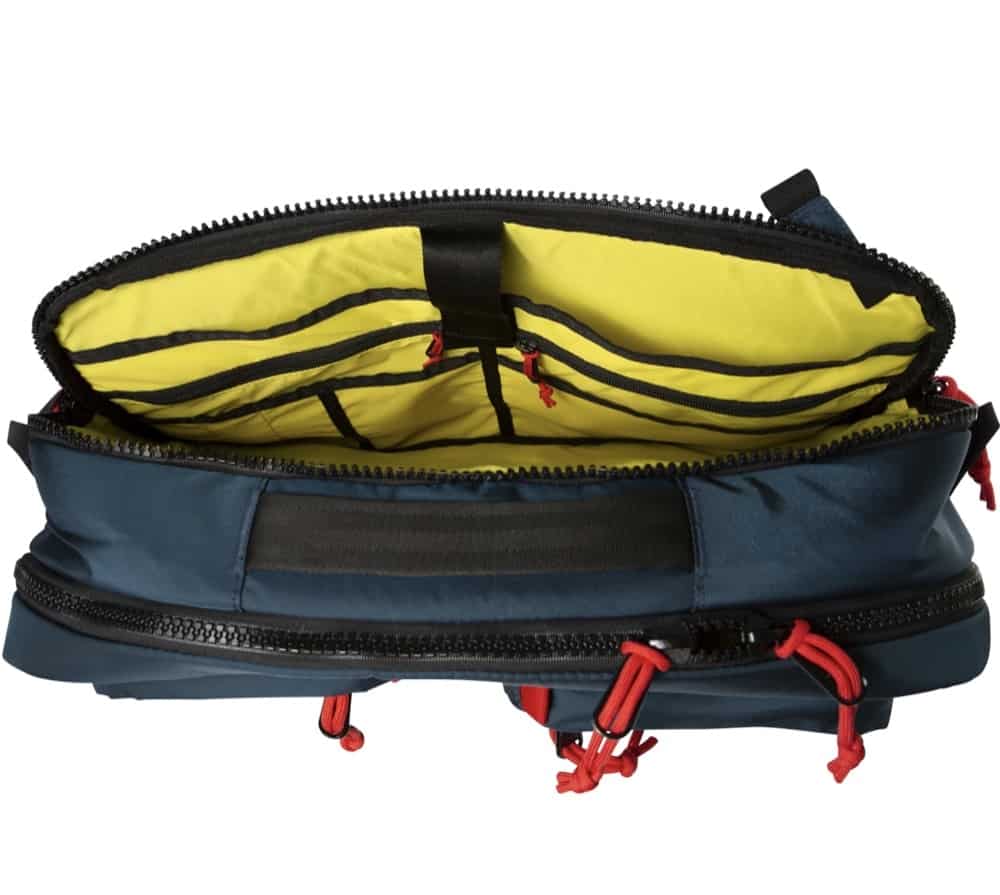 Topo Global Briefcase 3-Day Laptop compartment with admin panel.