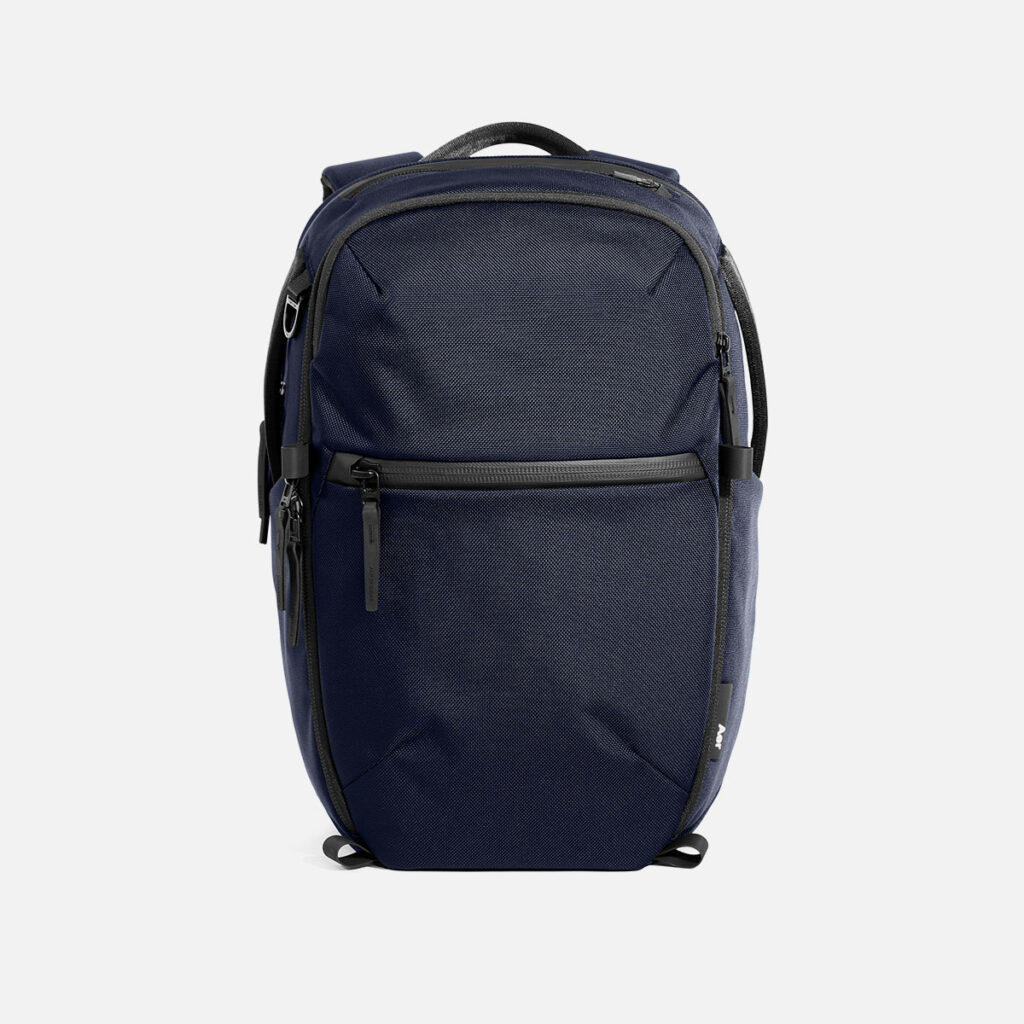 black backpack