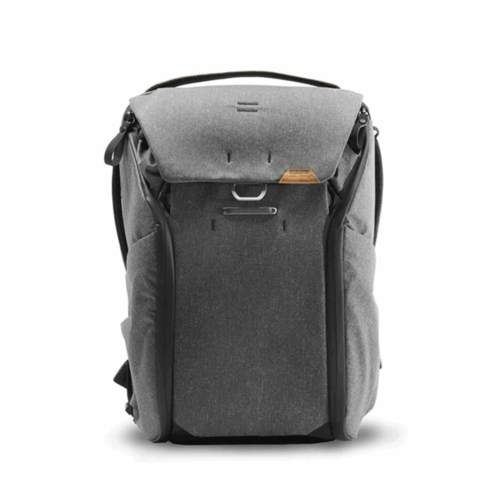 gray backpack
