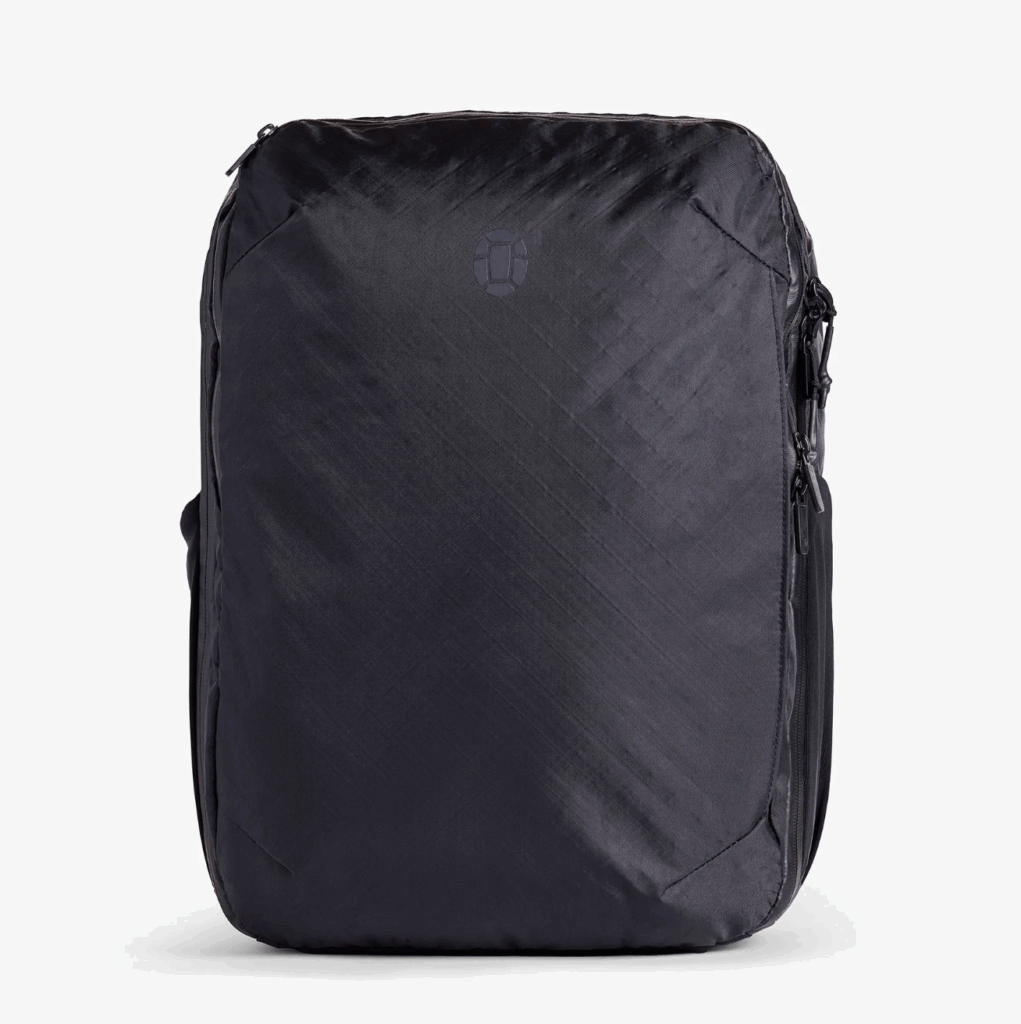 black backpack